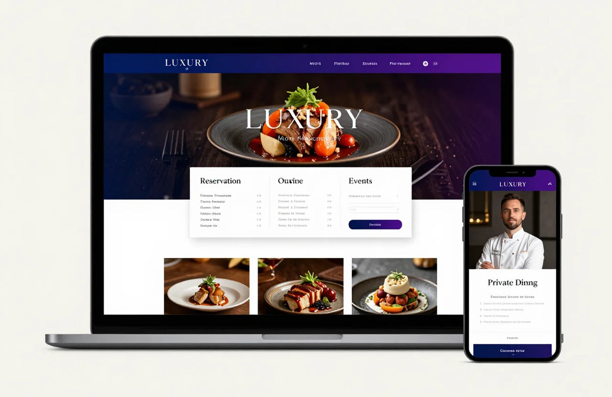 Restaurant — Ultimate Website Template