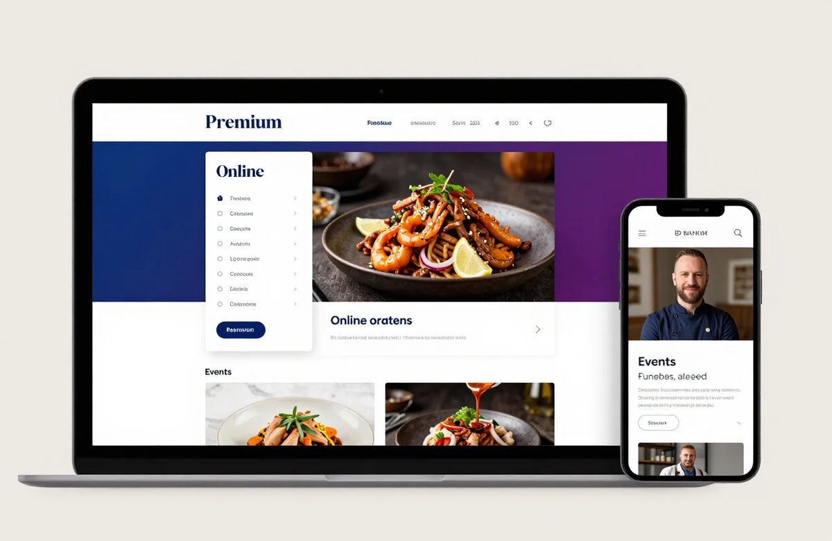 Restaurant — Premium Website Template