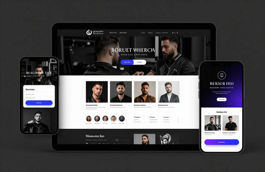 Barber Shop — Ultimate Website Template